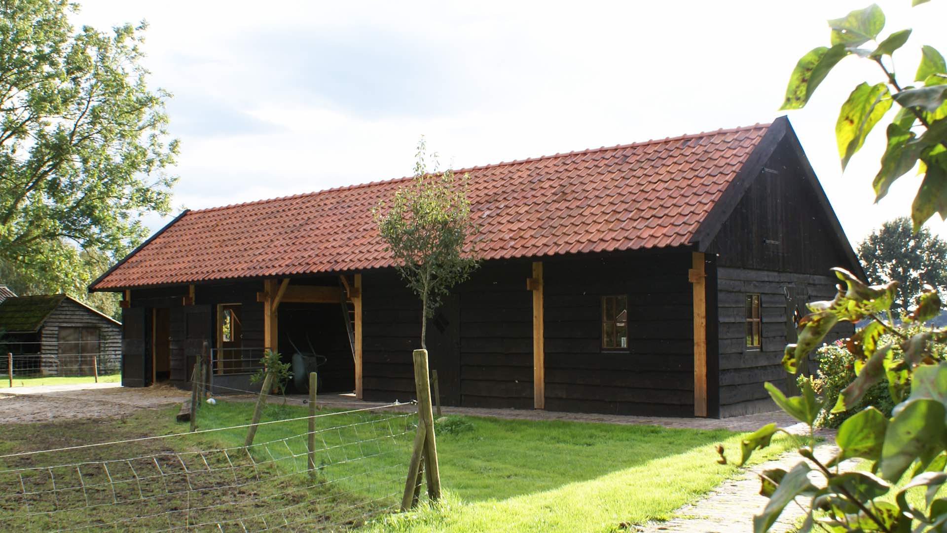 Nieuwbouw bijgebouw te Havelte