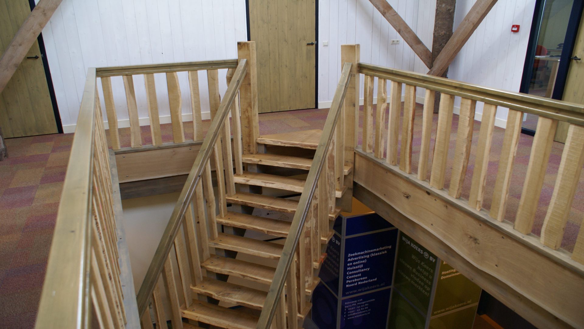 Kantoor in een boeren schuur