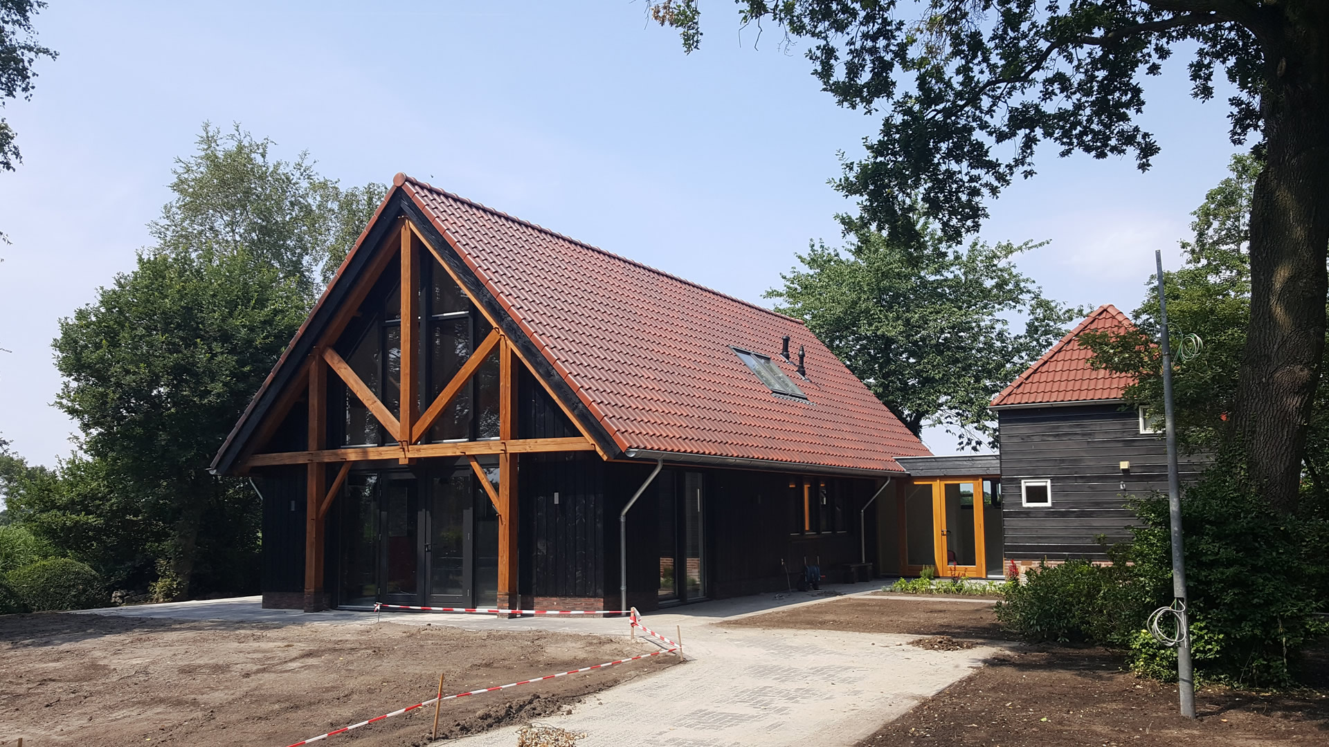 Nieuwbouw schuurwoning te Havelte